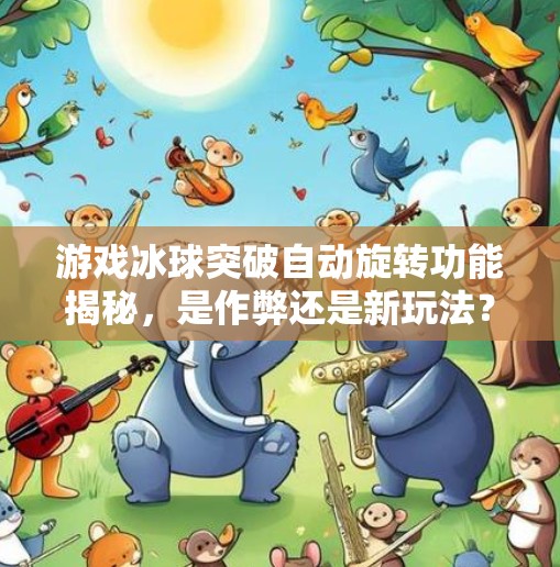 游戏冰球突破自动旋转功能揭秘，是作弊还是新玩法？玩家热议不断！游戏冰球突破自动旋转