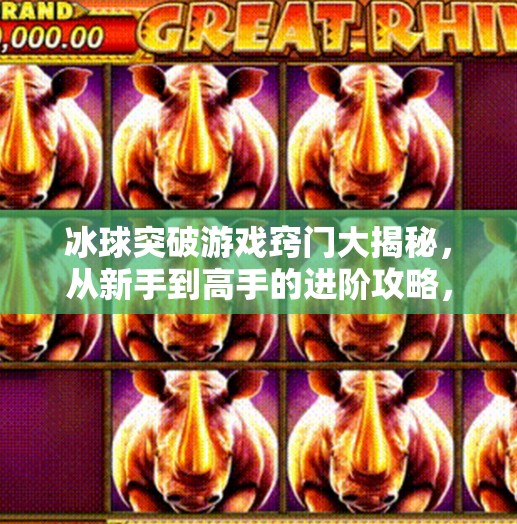 冰球突破游戏窍门大揭秘，从新手到高手的进阶攻略，你差的只是这几点！冰球突破游戏窍门在哪