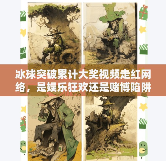 冰球突破累计大奖视频走红网络，是娱乐狂欢还是赌博陷阱？冰球突破累计大奖视频