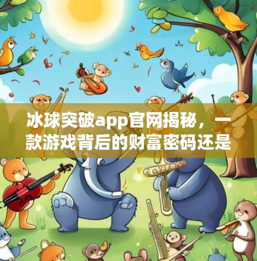 冰球突破app官网揭秘，一款游戏背后的财富密码还是陷阱？冰球突破app官网