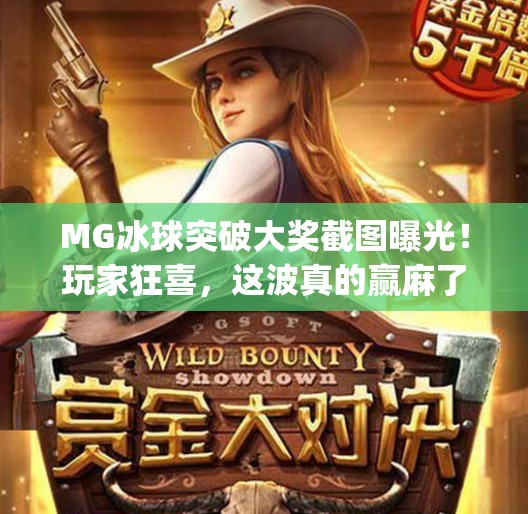 MG冰球突破大奖截图曝光！玩家狂喜，这波真的赢麻了！mg冰球突破大奖截图