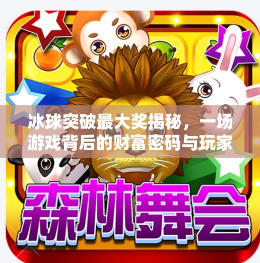 冰球突破最大奖揭秘，一场游戏背后的财富密码与玩家心酸史,游戏冰球突破最大奖
