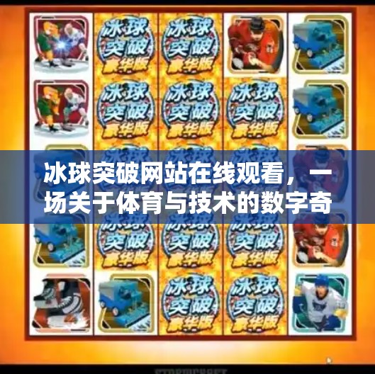 冰球突破网站在线观看，一场关于体育与技术的数字奇观,冰球突破网站在线观看