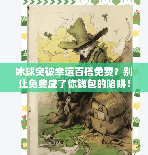 冰球突破幸运百搭免费？别让免费成了你钱包的陷阱！冰球突破幸运百搭免费