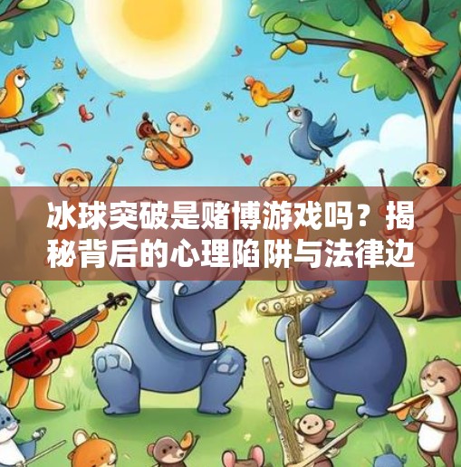 冰球突破是赌博游戏吗？揭秘背后的心理陷阱与法律边界,冰球突破是赌博游戏吗