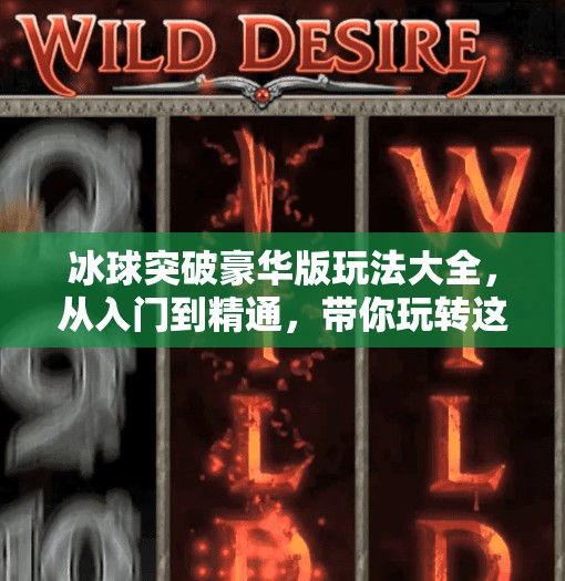 冰球突破豪华版玩法大全，从入门到精通，带你玩转这款经典街机游戏！冰球突破豪华版玩法大全