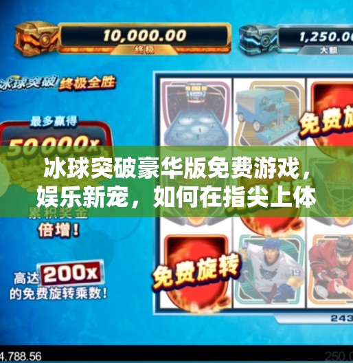 冰球突破豪华版免费游戏，娱乐新宠，如何在指尖上体验冰上激情？冰球突破豪华版免费游戏